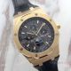 Replica Audemars Piguet Royal Oak Moon Watch Black Leather Strap Gold Case (9)_th.jpg